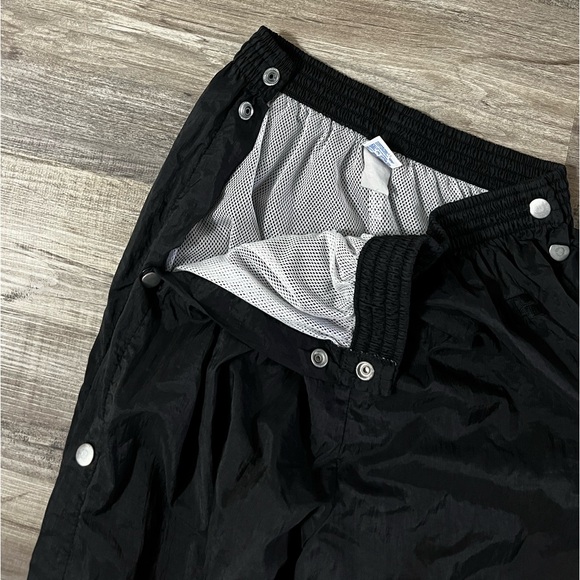 vintage russell athletic side snap button tear away wind pant - Picture 3 of 7